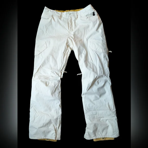 Burton Women's white snow pants - Picture 2 of 9